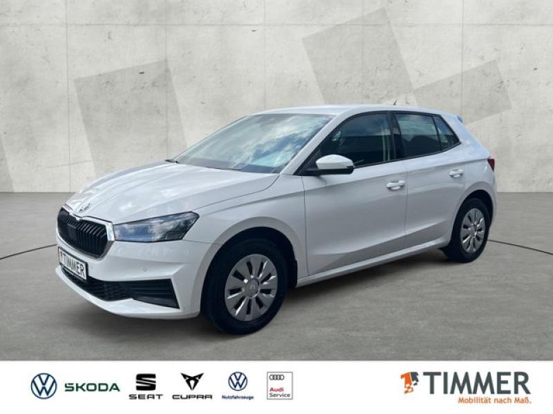 SKODA  Fabia 1.0 TSI +LED +NAVI +CARPLAY +DAB +PDC +KLI, Candy Weiß