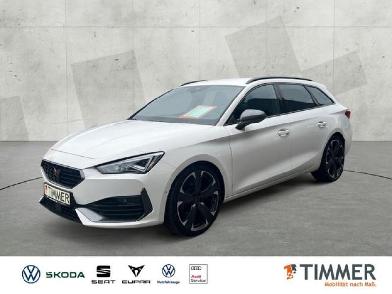 CUPRA  Leon ST 2.0 DSG 4Dr VZ AHK+BEATS +ACC +RKAM +"19, Weiß
