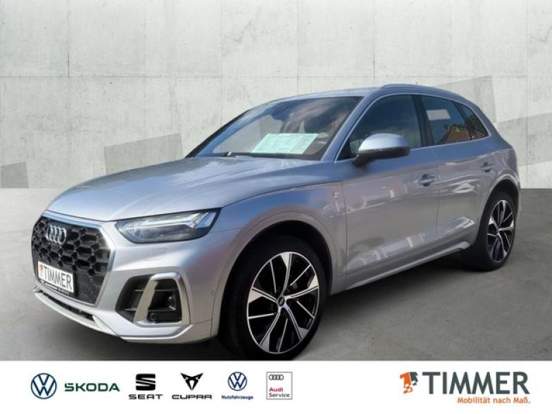 AUDI  Q5 S line 50 TDI quattro tiptronic *MATRIX*LEDER, Florettsilber Metallic