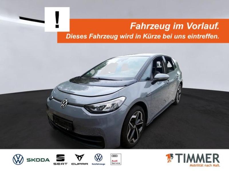 VW  ID.3 PURE PERF. 55kWh +LED +APP +NAVI +LM +SHZ +, Mondsteingrau Schwarz