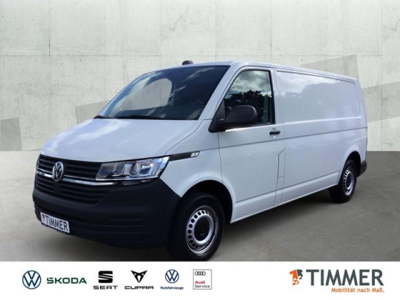 VW  T6.1 Transporter Kasten 2.0 TDI LR +KLIMA +AHK +, weiß