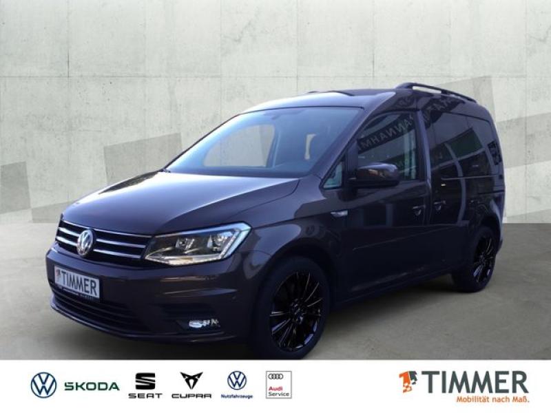 VW  Caddy 2.0 TDI DSG Comfortline +LEDER +NAVI +XENO, chestnutbrown metallic