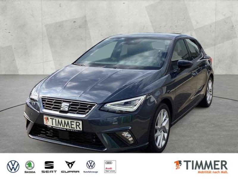 SEAT  Ibiza 1.0 TSI FR +LED +NAVI +SHZ +17" +APP +DAB, Magnetic Grau Metallic