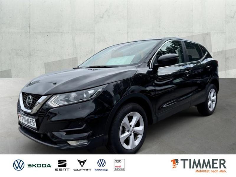 NISSAN  Qashqai 1.3 DIG-T Shiro +NAVI +7-GangDCT +LM-FEL, schwarz