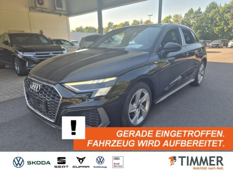 AUDI  A3 Sportback S line 40 TFSI Hybrid S-tronic*PANO, Mythosschwarz Metallic