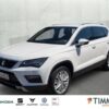 SEAT  Ateca 2.0 TDI Xcellence Navi AHK ACC SHZ Kamera, "Bila" weiß