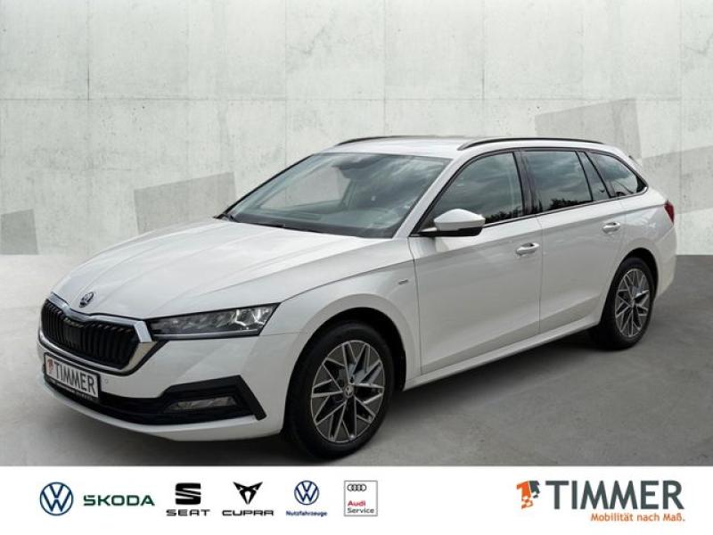 SKODA  Octavia Combi 2.0 TDI DSG TOUR +AHK +LED +CARPLA, Candy-Weiß