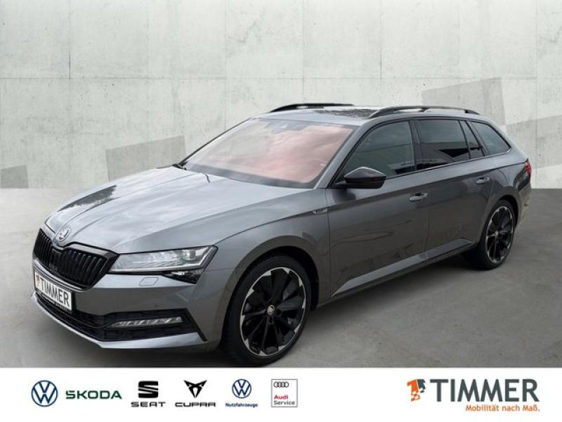 SKODA  Superb Combi 2.0 TDI DSG SPORTLINE +AHK +MATRIX, Graphite Grau Metallic