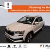 SKODA  Karoq 1.5 TSI DSG STYLE +AHK +LED +RKAM +VIRTUAL, Moon Weiß Perleffekt