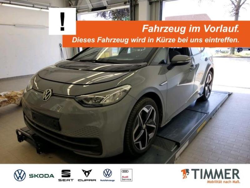 VW  ID.3 PURE PERF. 55kWh +LED +CARPLAY +NAVI +LM +, Mondsteingrau Schwarz