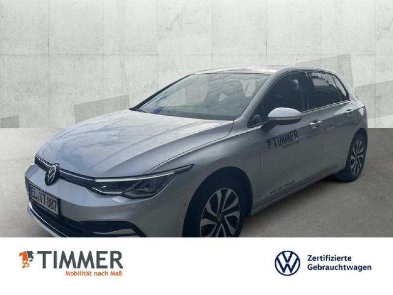 VW  Golf VIII 1.0 TSI Life *NAVI*STANDHEIZUNG*KAMERA, Reflexsilber Metallic