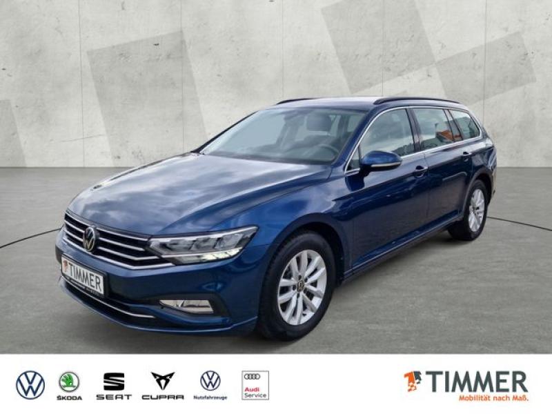 VW  Passat Variant 2.0 TDI DSG BUSINESS +AHK +LED +A, Aquamarinblau Metallic