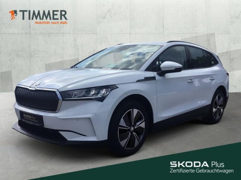 SKODA  Enyaq iV 60 LOFT +LED +CARPLAY +NAVI +19" +DAB +, Moon Weiß Perleffekt
