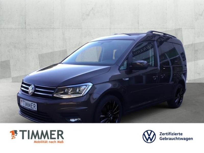 VW  Caddy 2.0 TDI DSG Comfortline +LEDER +NAVI +XENO, chestnutbrown metallic