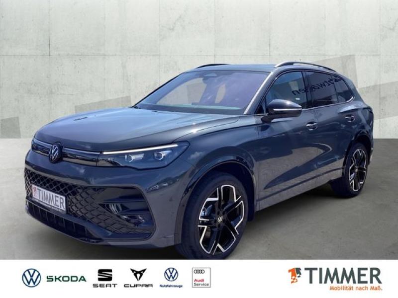 VW  Tiguan 2.0 TDI DSG 4M R-LINE BLACK +AHK +PANO +S, Delfingrau Metallic