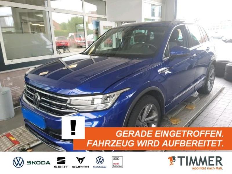 VW  Tiguan 2.0 TDI DSG R-LINE +AHK +H&K +PANO +LED +, Lapiz Blue Metallic