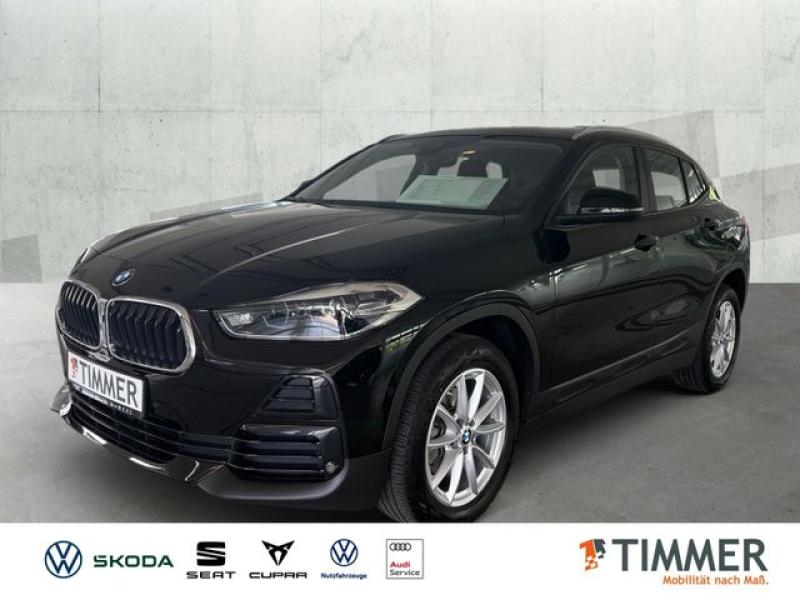 BMW  X2 ADVANTAGE sDrive 1.8i 136PS AHK+NAVI+SHZ+RKAM, Schwarz II