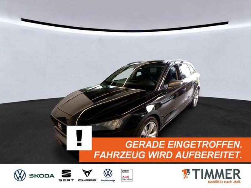 SEAT  Leon SP 1.5 eTSI DSG FR +LED +WINTER +CARPLAY +N, Midnight Schwarz Metallic