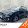 VW  T-Roc Cabriolet 1.5 TSI DSG R-LINE +AHK +LED +AC, Deep Black Perleffekt