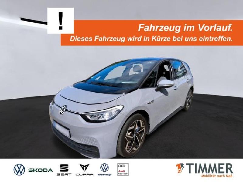 VW  ID.3 PRO 62kWh +LED +"19 +NAVI +ACC +APP +SHZ +D, Mondsteingrau Schwarz