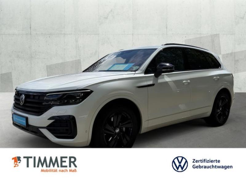 VW  Touareg 3.0 TDI V6 4M R-LINE BLACK +AHK +DYNAUDI, Oryxweiß Perlmutteffekt