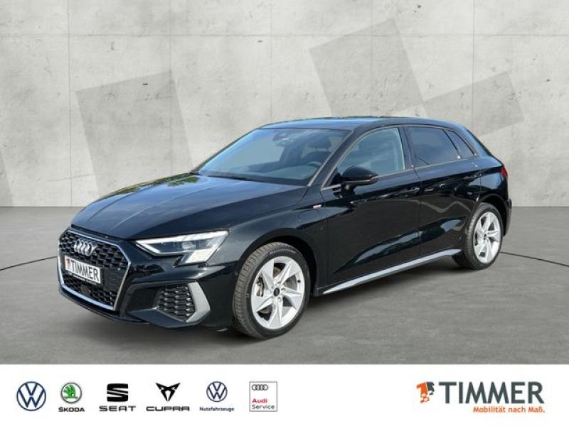 AUDI  A3 Sportback S line 40 TFSI Hybrid S-tronic*PANO, Mythosschwarz Metallic