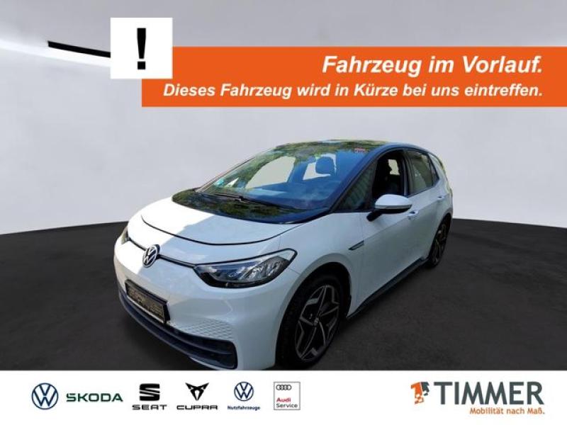 VW  ID.3 PURE PERF. 55 kWh +WÄPU +LED +ACC +NAVI +19, Gletscherweiß Metallic