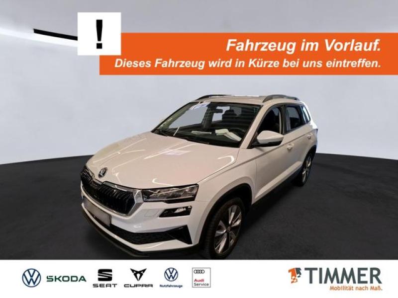 SKODA  Karoq 1.5 TSI DSG STYLE +AHK +LED +RKAM +VIRTUAL, Moon Weiß Perleffekt