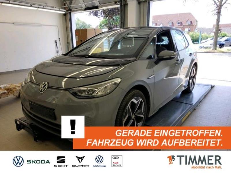 VW  ID.3 PURE PERF. 55kWh +LED +CARPLAY +NAVI +LM +, Mondsteingrau Schwarz