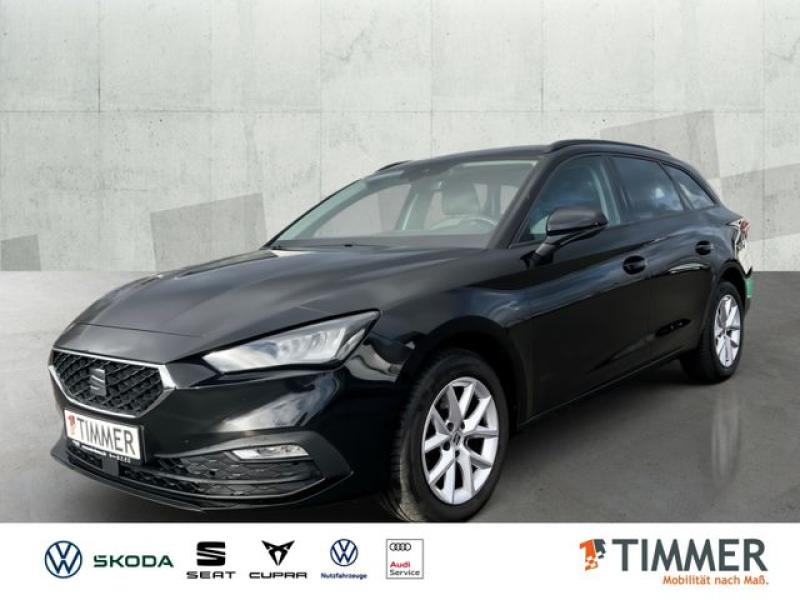 SEAT  Leon ST 2.0 TDI DSG STYLE AHK+BEATS +LED +TEMPO, Midnight Schwarz Metallic