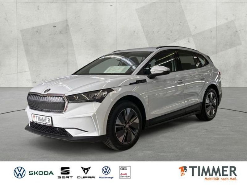 SKODA  Enyaq LOFT 180PS 60kWh+LED+CARPLAY+NAV+SHZ+19"+D, Moon Weiß Perleffekt