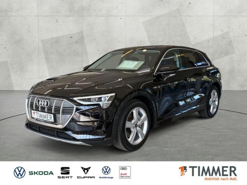 AUDI  e-tron 55 QUATTRO ADVANCED 408 PS 95 kWh +LED+AC, Brillantschwarz