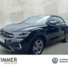 VW  T-Roc Cabriolet 1.5 TSI DSG R-LINE +R-KAM+AHK +L, Deep Black Perleffekt