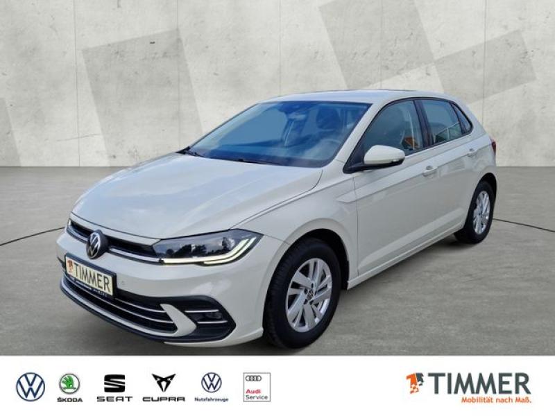 VW  Polo 1.0 TSI STYLE +IQ.LIGHT +ACC +VIRTUAL +NAVI, Ascotgrau