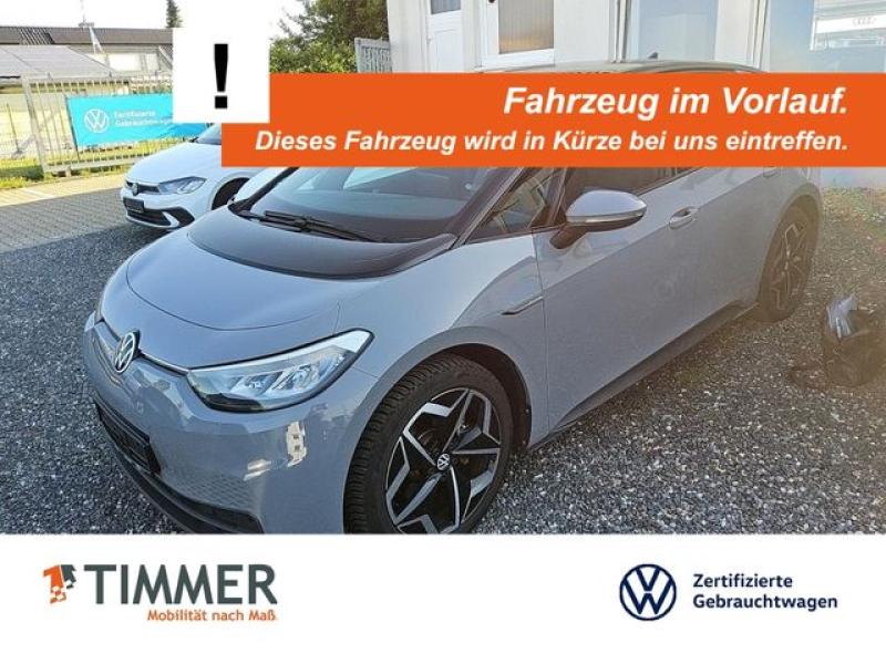 VW  ID.3 PURE PERF. 55 kWh +LED +"19 +NAVI +SHZ +CAR, Mondsteingrau Schwarz