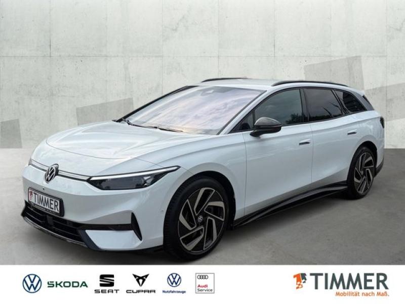 VW  ID.7 Tourer PRO 82 kWh +AHK +360° +IQ.LIGHT +ACC, Gletscherweiß Metallic