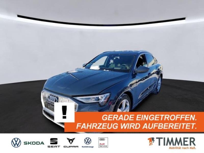 AUDI  e-tron Sportback 50 QUATTRO 68 kWh S-LINE +AHK +, Plasmablau Metallic
