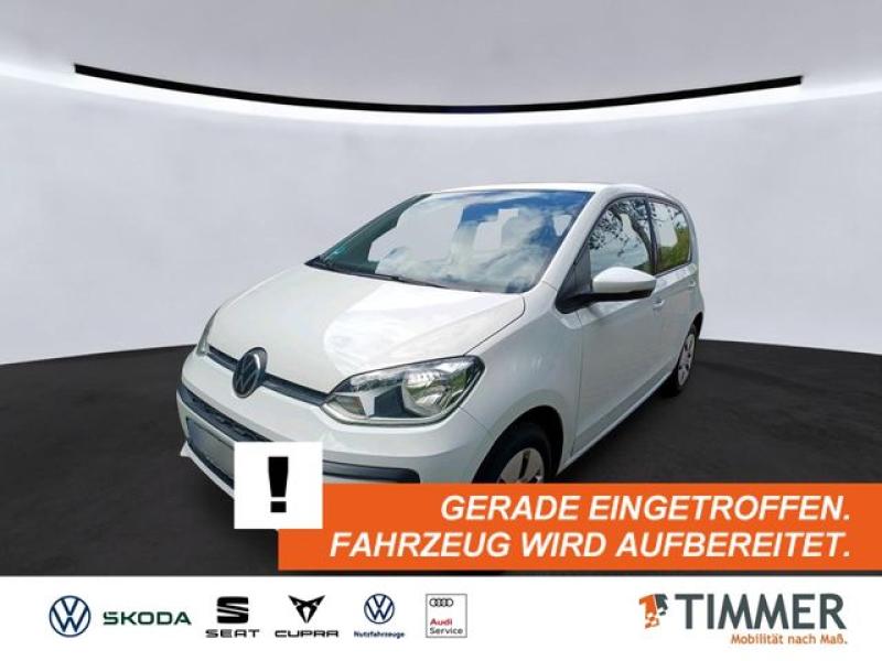 VW  up! 1.0 MOVE +4TÜR +RKAM +KLIMA +SHZ +DAB+ +, Pure White