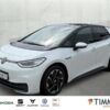 VW  ID.3 Pure Perf. 62kWh +IQ.LIGHT +LM +CARPLAY +SH, Gletscherweiß Metallic Schwarz