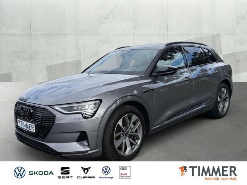 AUDI  e-tron 50 QUATTRO 71 kWh ADVANCED BLACK +360° +P, Taifungrau Metallic