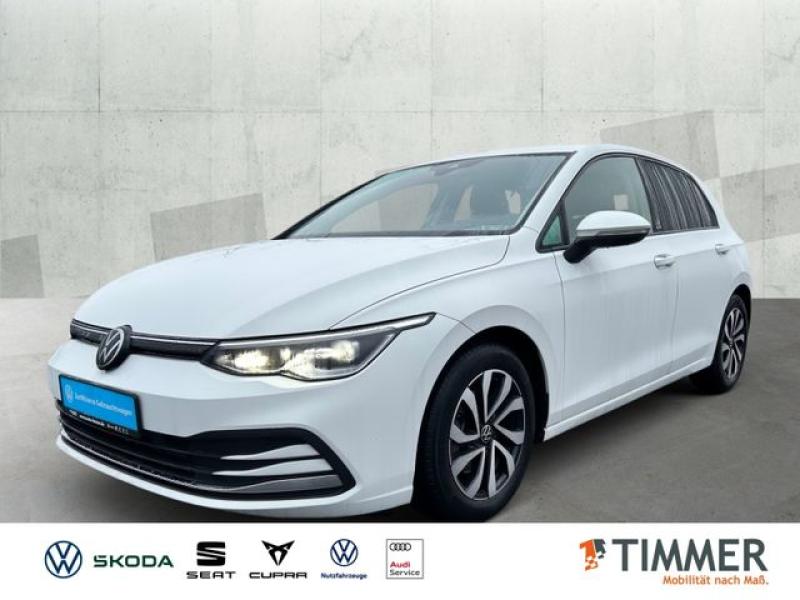 VW  Golf VIII 1.5 TSI ACTIVE +AHK +LED +ACC +RKAM +V, Pure White