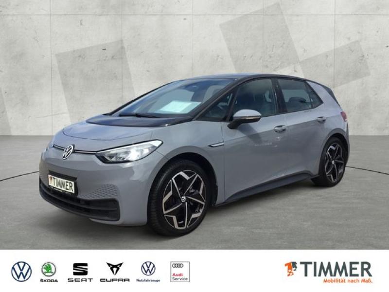 VW  ID.3 PURE PERF. 55kWh +LED +CARPLAY +NAVI +LM +, Mondsteingrau Schwarz