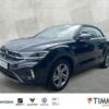 VW  T-Roc Cabriolet 1.5 TSI DSG R-LINE +AHK +LED +AC, Deep Black Perleffekt