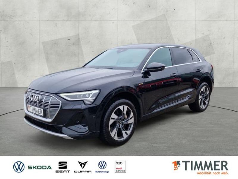 AUDI  e-tron 50 QUATTRO S-LINE 71 kWh AHK+LED +RKAM +V, Brillantschwarz