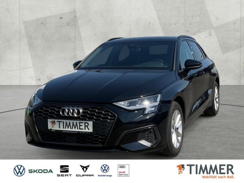 AUDI  A3 Sportback 2.0 TDI 85KW (116PS) DSG*NAVI*R-KAM, schwarz