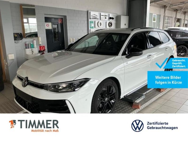 VW  Passat Variant 2.0 TDI DSG R-LINE BLACK +AHK +36, Pure White