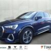 AUDI  Q3 Sportback 35 TFSI S tronic S LINE +AHK +SONOS, Navarrablau Metallic