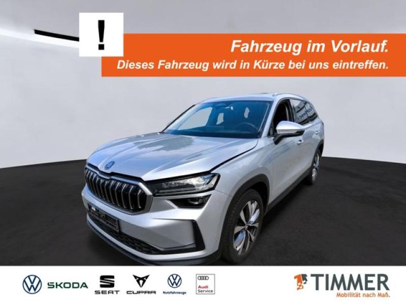 SKODA  Kodiaq 2.0 TDI DSG 4x4 SELECTION +AHK +PANO +MAT, Brillant Silber Metallic