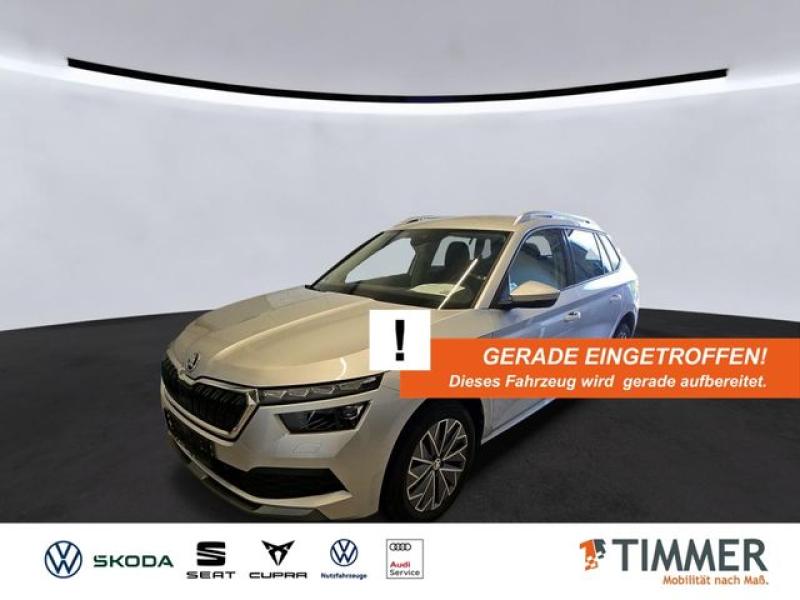 SKODA  Kamiq 1.5 TSI DSG TOUR +LED +RKAM +CARPLAY +SHZ, Brillant Silber Metallic