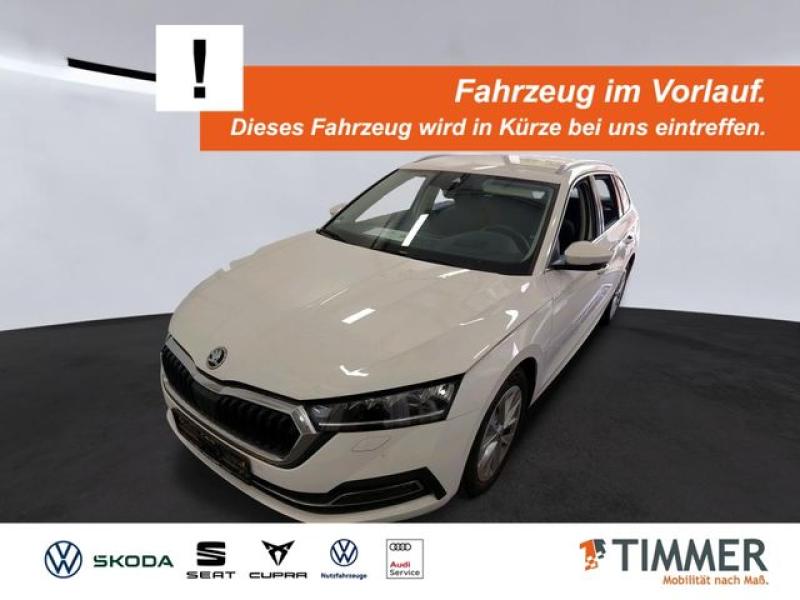 SKODA  Octavia Combi 1.5 eTSI DSG STYLE +AHK +LED +ACC, Candy Weiß